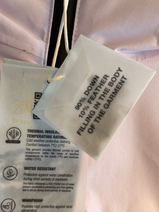 Plumífero ski zara M