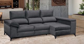 SOFA KOVA 265cm tela gris