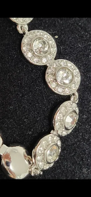 Pulsera Swarovski Plata