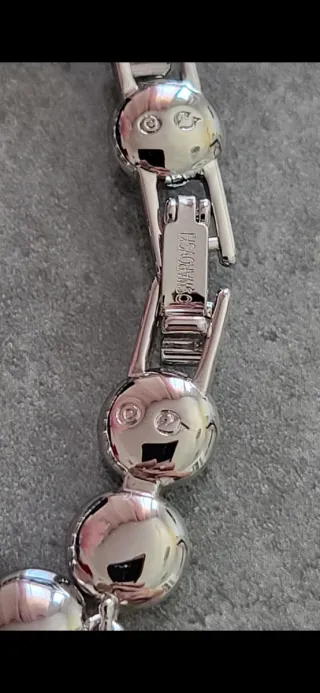 Pulsera Swarovski Plata