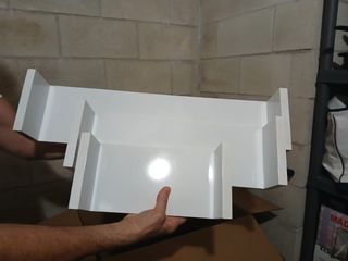 Juego de 3 Estanterías Blancas