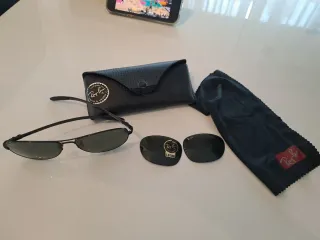Gafas de sol Ray-Ban Aviador Originales Negras