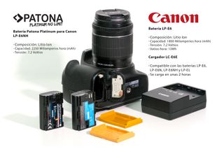 Kit Fotografía Canon + Accesorios + Otras Marcas