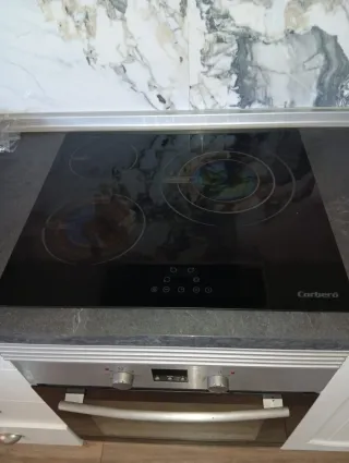 Placa vitrocerámica 4 fuegos