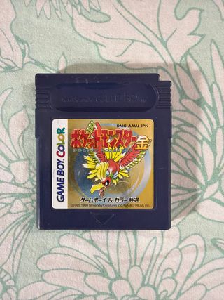 Pokémon Oro Game Boy Color DMG-AAUJ-JPN