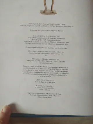 Harry Potter y la piedra filosofal ed ilustrada