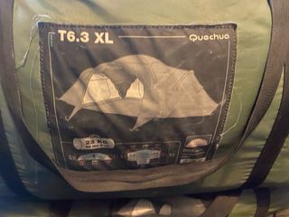 Tenda da campeggio T6.3 XL Ho 2 tende così.