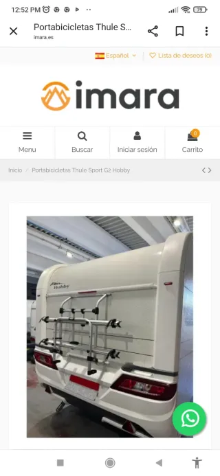 Portabicicletas Thule Sport G2 Hobby