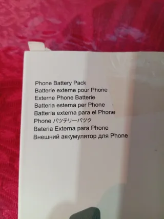 Power Bank Magnético 50,000mAh Blanca