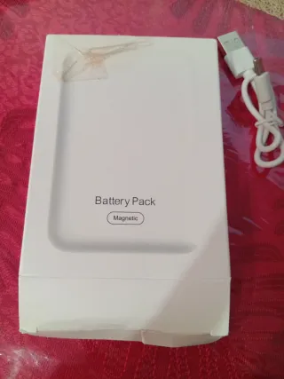 Power Bank Magnético 50,000mAh Blanca