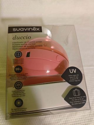 Esterilizador chupetes Suavinex Duccio portátil