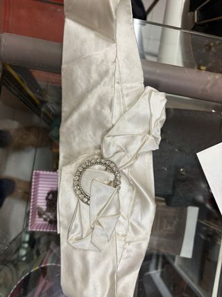 Vestido de novia antiguo encaje blanco