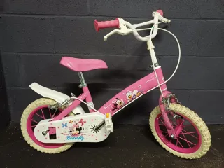Bicicleta Infantil Minnie Mouse Rosa