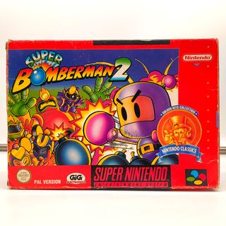 Super Bomberman 2 Super Nintendo SNES PAL GIG ITA