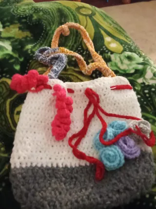 Bolsos crochet mini