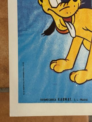 Póster El Cumpleaños de Mickey Walt Disney