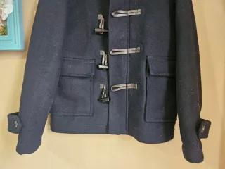 Chaquetón Zara Azul marino hombre