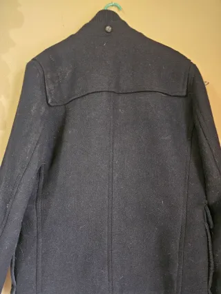 Chaquetón Zara Azul marino hombre