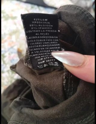 Abrigo y Pantalón Camuflaje Talla L