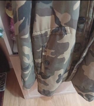 Abrigo y Pantalón Camuflaje Talla L