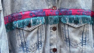 Chaqueta tejana customizada