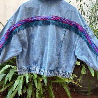 Chaqueta tejana customizada