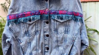 Chaqueta tejana customizada