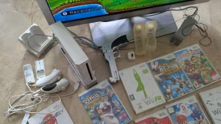 Nintendo Wii con Wii Fit y 11 juegos