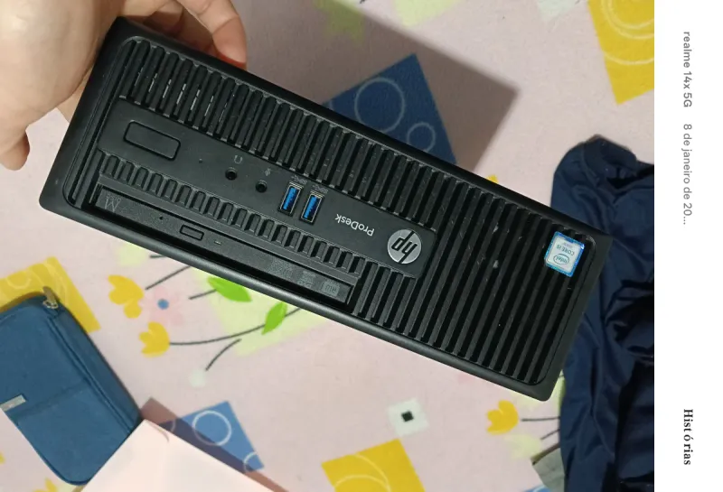 Ordenador HP ProDesk Negro