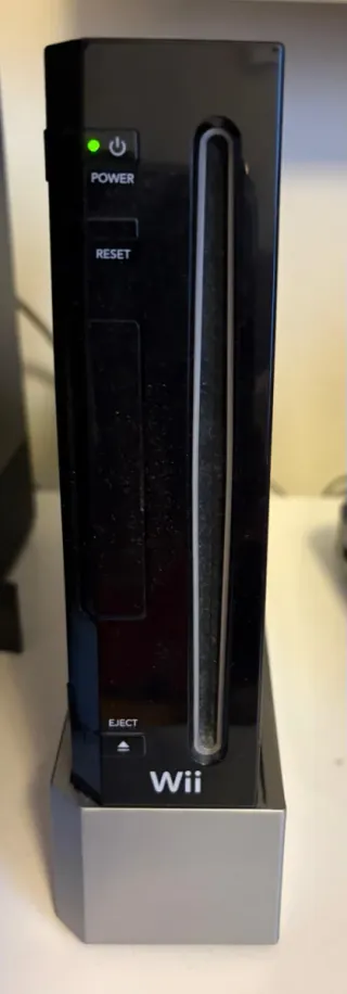 Consola Nintendo Wii Negra