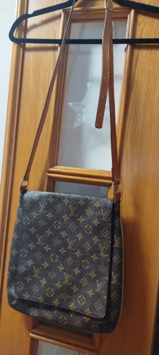 Bolso Louis Vuitton Beige y Marrón