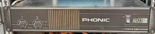 Amplificador Phonic MAX 1500