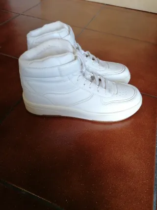 Sneakers alte bianche