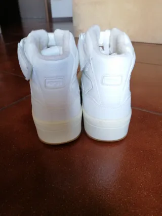 Sneakers alte bianche