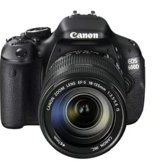 Canon EOS 600D Cámara Digital Negra.