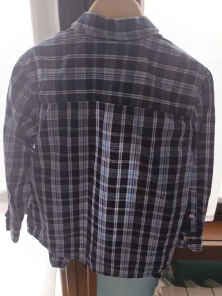 Camicia a quadri bambino originale marines