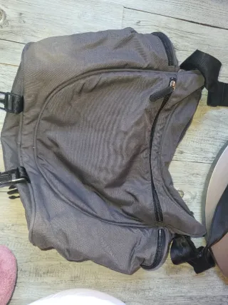 Bolso cambiador Bugaboo rojo