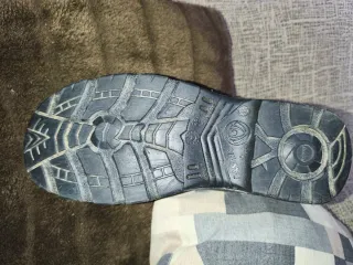 Zapatos de seguridad Panter azules y amarillos