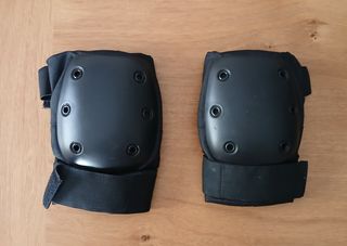 Set Protecciones Patinaje/Skate Negro