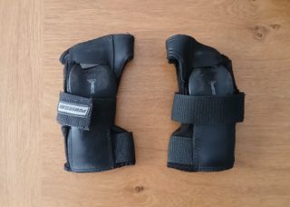 Set Protecciones Patinaje/Skate Negro