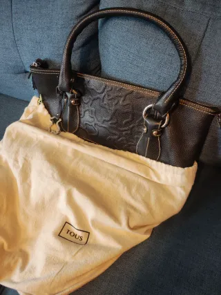Bolso Tous Negro Piel auténtica