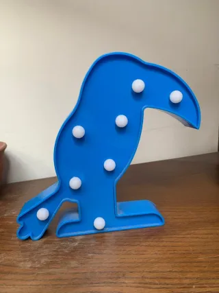 Lámpara infantil Tucán Azul