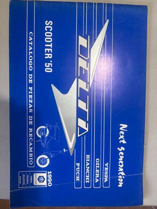 Catálogo Delta Scooter '50 1990