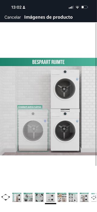 Base ajustable para lavadora/secadora