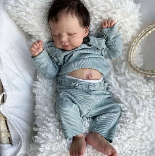 Bambola reborn neonato in silicone