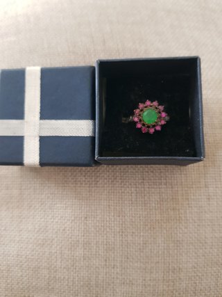 Anillo de Plata y Piedras preciosas
