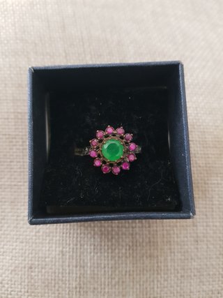 Anillo de Plata y Piedras preciosas