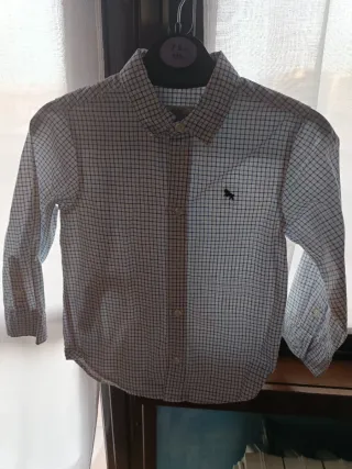 Camicia bambino a quadri