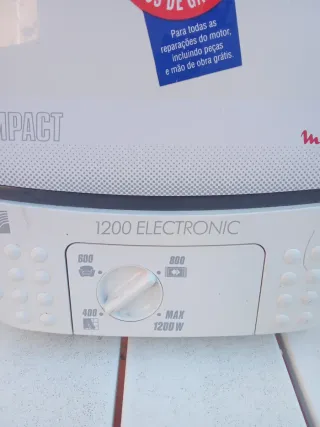 Vaporeta prácticamente sin uso.