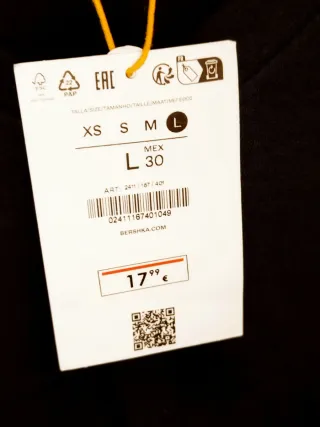 Top Bershka UCLA Est. 1919 Azul